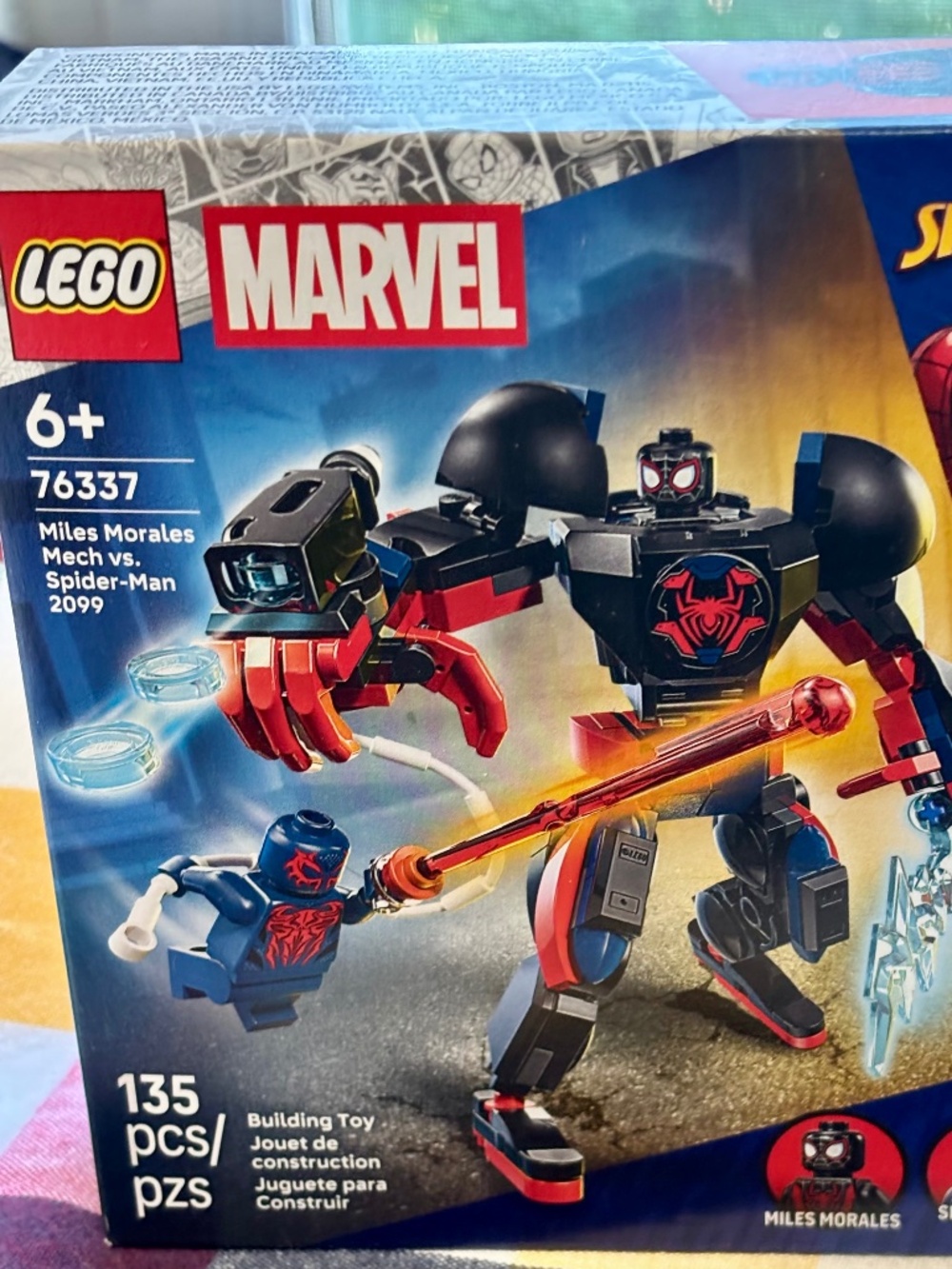 LEGO "Miles Morales Mech vs. Spider-Man 2099" 76337 UNOPENED